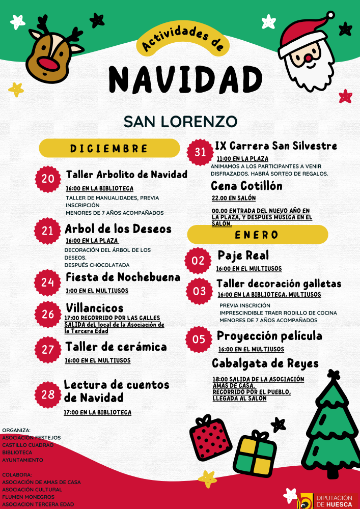 Imagen Actividades de Navidad en San Lorenzo del Flumen