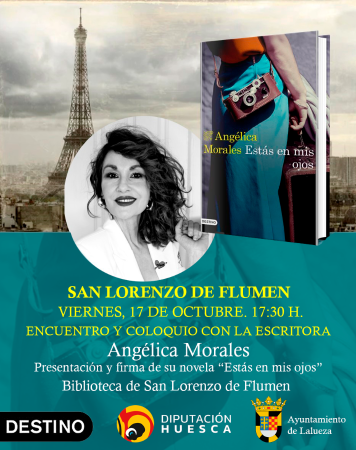 Imagen Presentación de la novela "Estás en mis ojos" de Angélica...