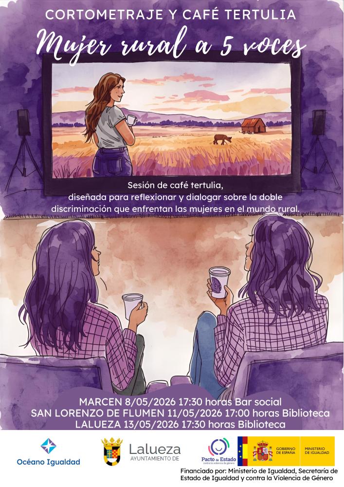 Imagen Cortometraje y café tertulia. Pacto de Estado contra la Violencia de Género.