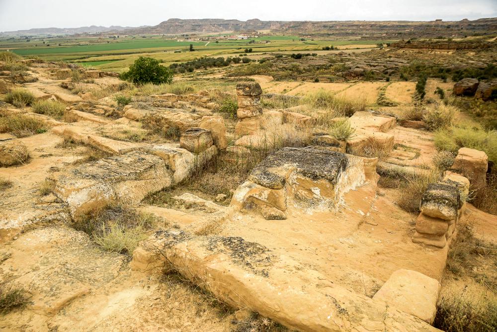 Imagen: Ruinas árabes de Marcén